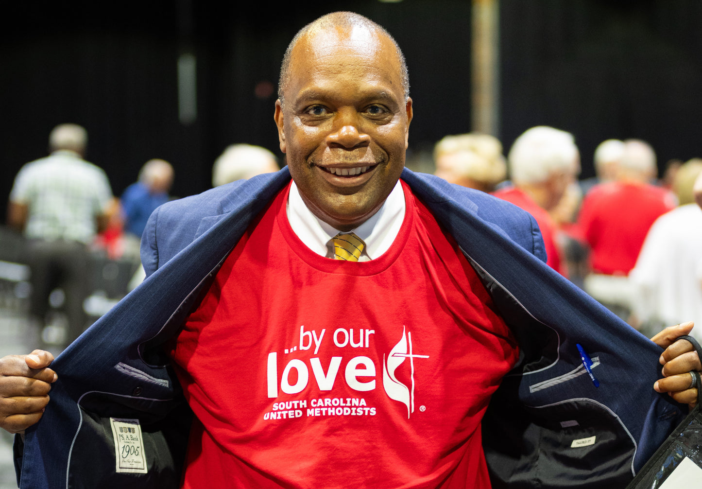 "...by our love" South Carolina United Methodists Short-Sleeve T-Shirt