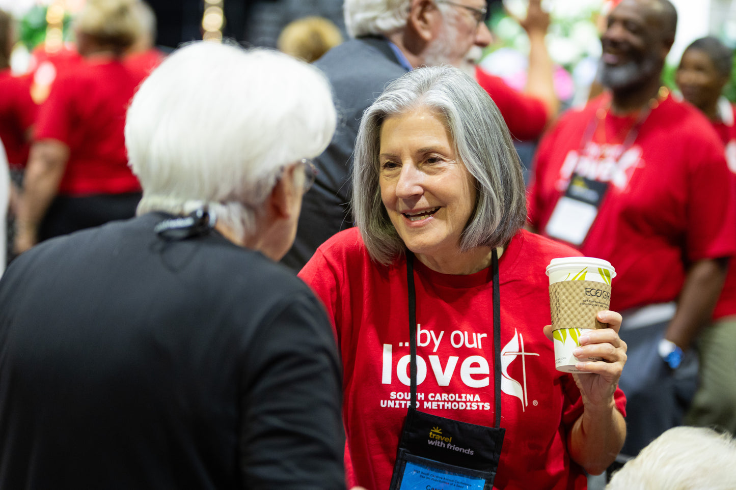 "...by our love" South Carolina United Methodists Short-Sleeve T-Shirt